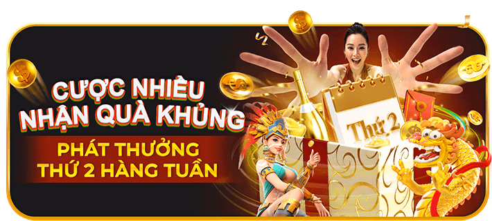 Khuyến mãi thưởng nạp lại hàng tuần cho người chơi 3win