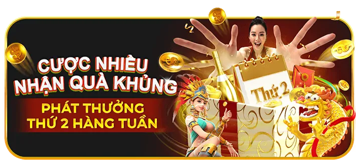Khuyến mãi thưởng nạp lại hàng tuần cho người chơi 3win