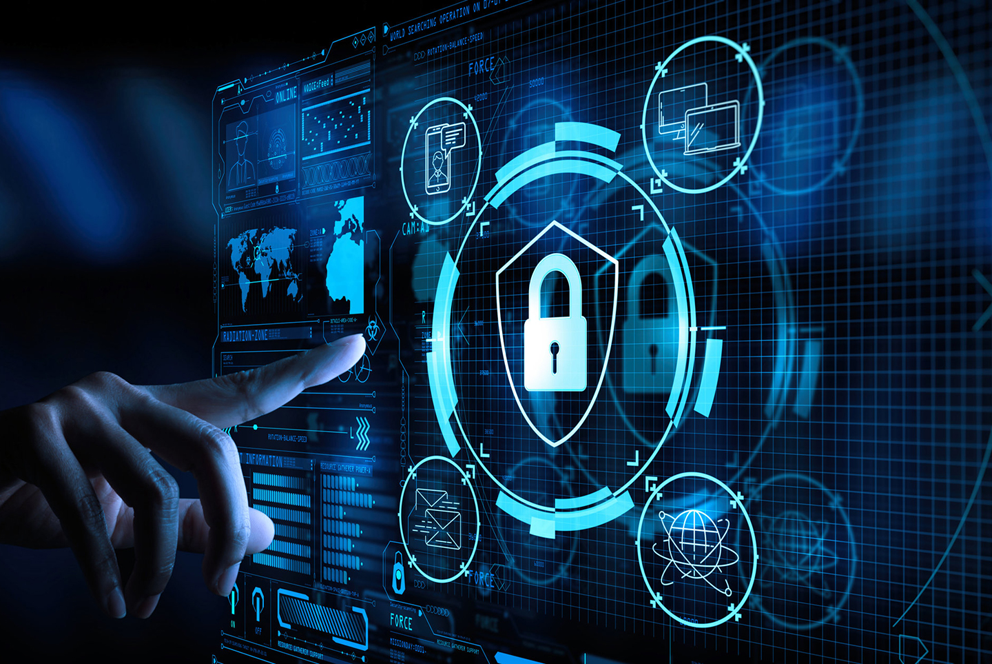 Hình ảnh minh họa chính sách bảo mật và tuân thủ GDPR của 3win, với các biểu tượng an ninh mạng và dữ liệu cá nhân được bảo vệ, trong bối cảnh cá cược trực tuyến.